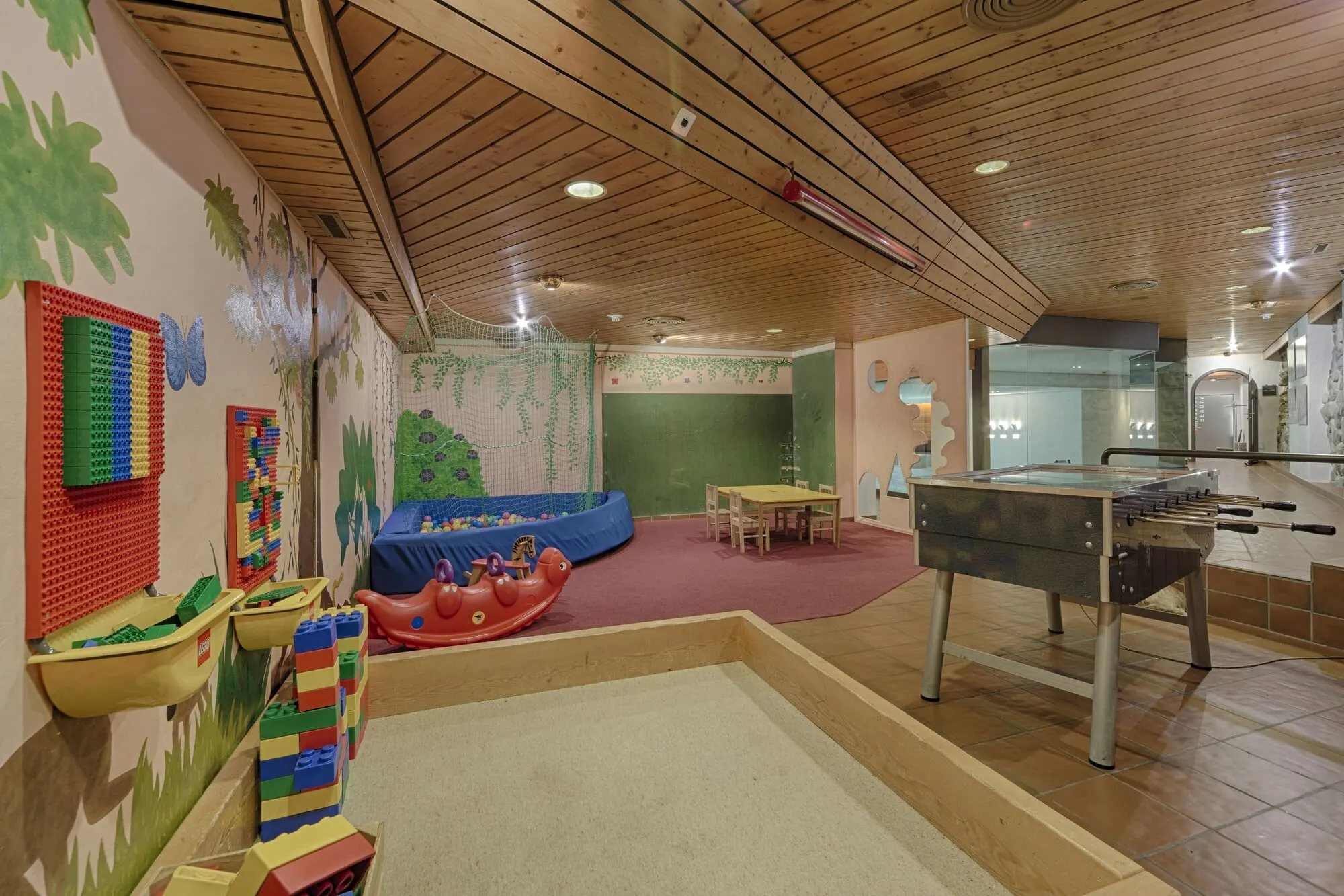 The children's playroom